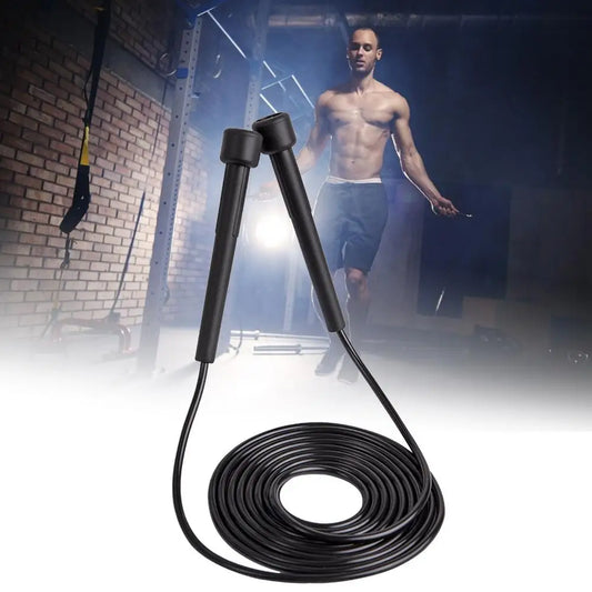 1PC 2.8M Speed Jump Rope Professional Children Adult Gym PVC Jumping Rope Adjustable Fitness Equipment Muscle Boxing Training