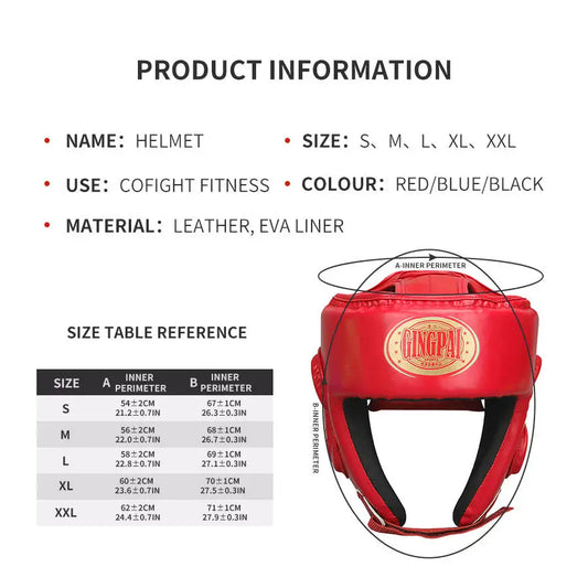 Boxing helmet fully enclosed chin protection Sanda headgear Muay Thai monkey face adult children combat training protective gear